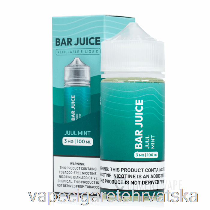 Vape Cigarete Juul Mint - Bar Sok - 100ml 0mg